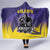 Kolkata 2025 Cricket Knight Riders Hooded Blanket Korbo Lorbo Jeetbo