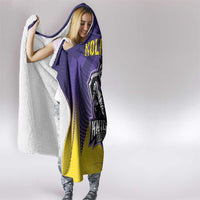 Kolkata 2025 Cricket Knight Riders Hooded Blanket Korbo Lorbo Jeetbo