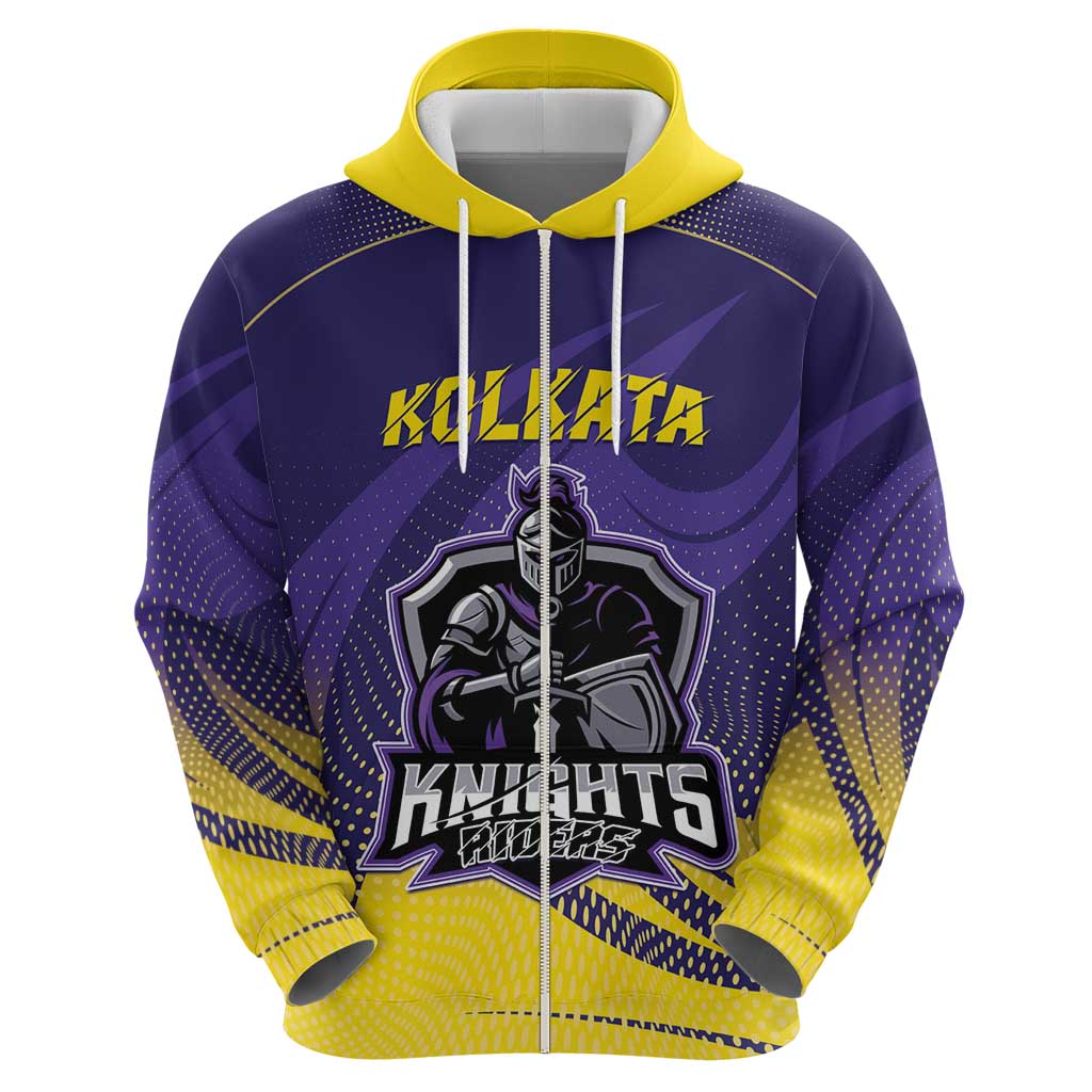 Custom Kolkata 2025 Cricket Knight Riders Hoodie Korbo Lorbo Jeetbo