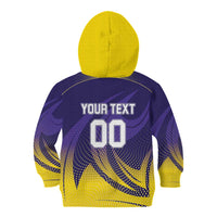 Custom Kolkata 2025 Cricket Knight Riders Kid Hoodie Korbo Lorbo Jeetbo