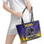 Kolkata 2025 Cricket Knight Riders Leather Tote Bag Korbo Lorbo Jeetbo