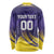 Custom Kolkata 2025 Cricket Knight Riders Long Sleeve Shirt Korbo Lorbo Jeetbo