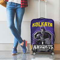 Kolkata 2025 Cricket Knight Riders Luggage Cover Korbo Lorbo Jeetbo