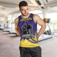 Custom Kolkata 2025 Cricket Knight Riders Men Tank Top Korbo Lorbo Jeetbo