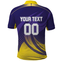 Custom Kolkata 2025 Cricket Knight Riders Polo Shirt Korbo Lorbo Jeetbo