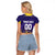 Custom Kolkata 2025 Cricket Knight Riders Raglan Cropped T Shirt Korbo Lorbo Jeetbo