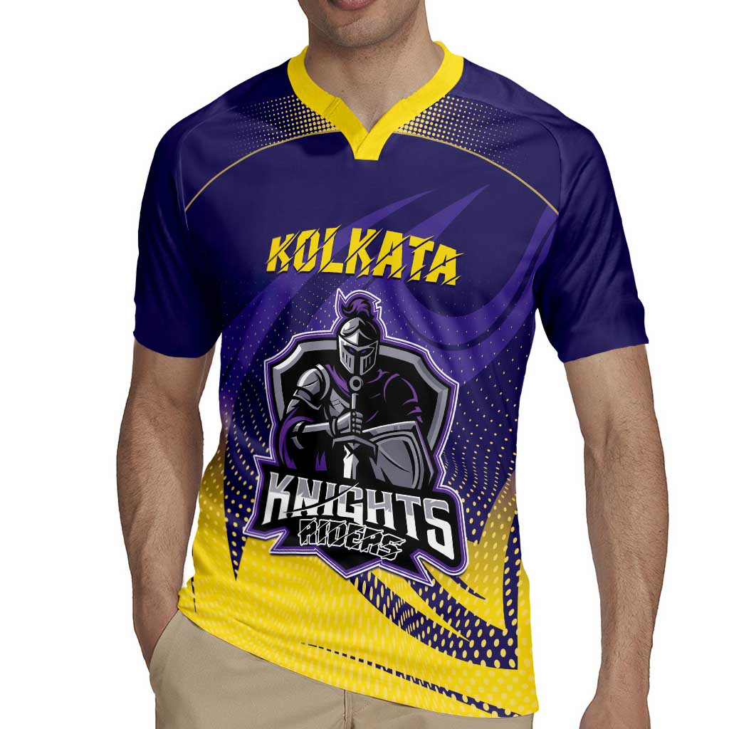 Custom Kolkata 2025 Cricket Knight Riders Rugby Jersey Korbo Lorbo Jeetbo