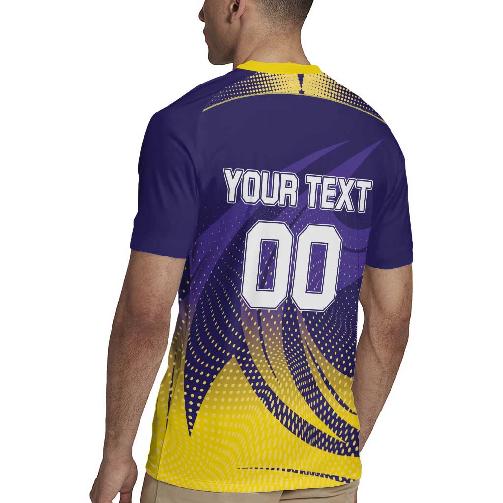 Custom Kolkata 2025 Cricket Knight Riders Rugby Jersey Korbo Lorbo Jeetbo