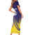 Custom Kolkata 2025 Cricket Knight Riders Short Sleeve Bodycon Dress Korbo Lorbo Jeetbo