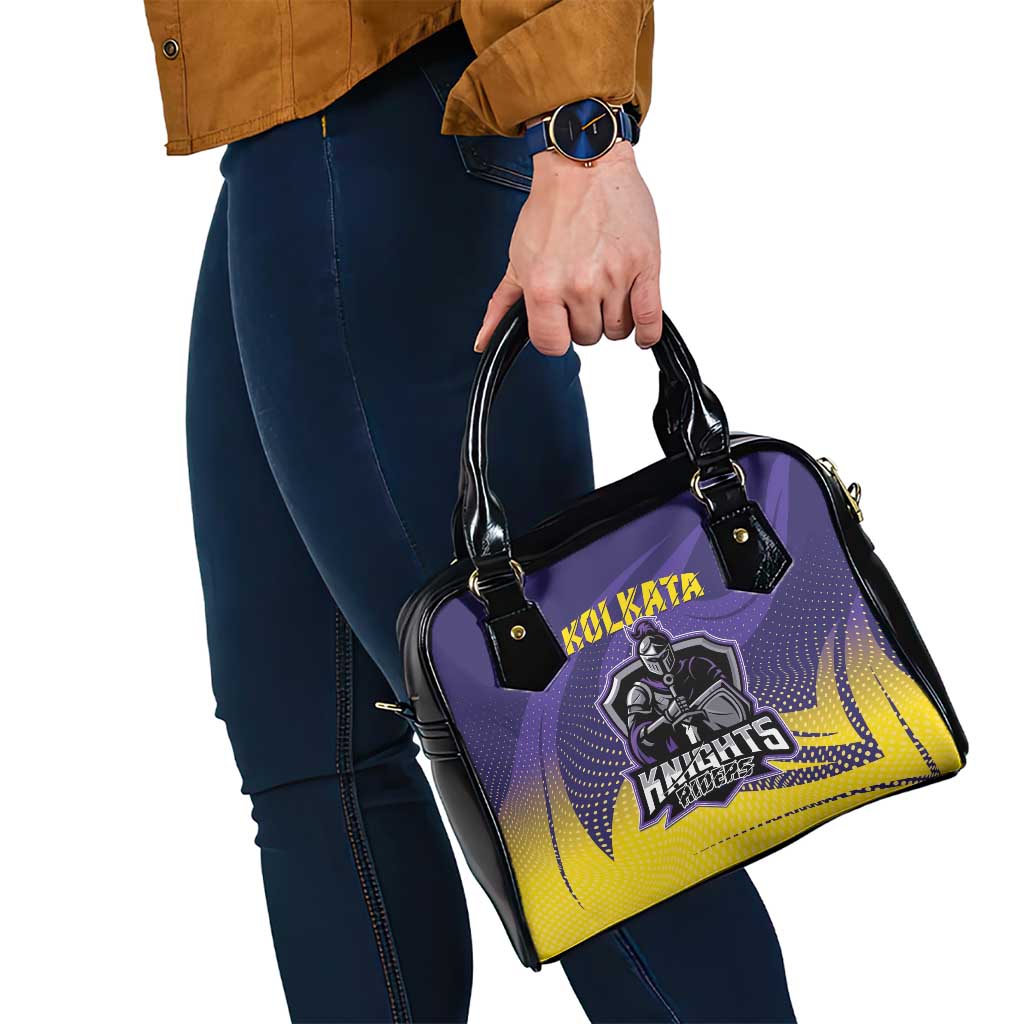 Kolkata 2025 Cricket Knight Riders Shoulder Handbag Korbo Lorbo Jeetbo