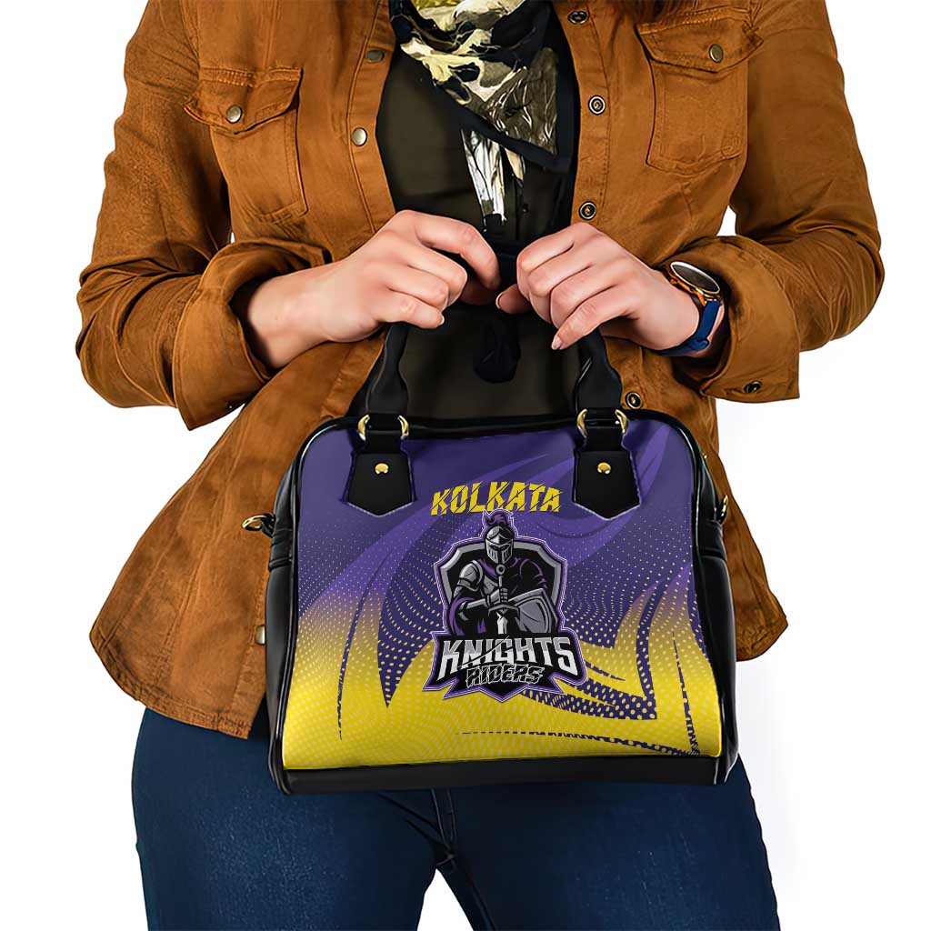 Kolkata 2025 Cricket Knight Riders Shoulder Handbag Korbo Lorbo Jeetbo