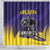 Kolkata 2025 Cricket Knight Riders Shower Curtain Korbo Lorbo Jeetbo