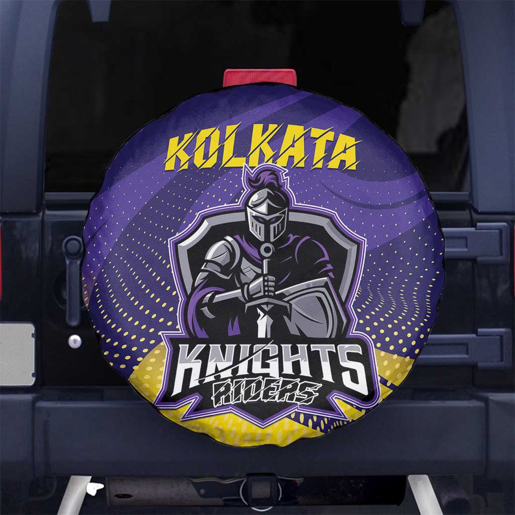 Kolkata 2025 Cricket Knight Riders Spare Tire Cover Korbo Lorbo Jeetbo