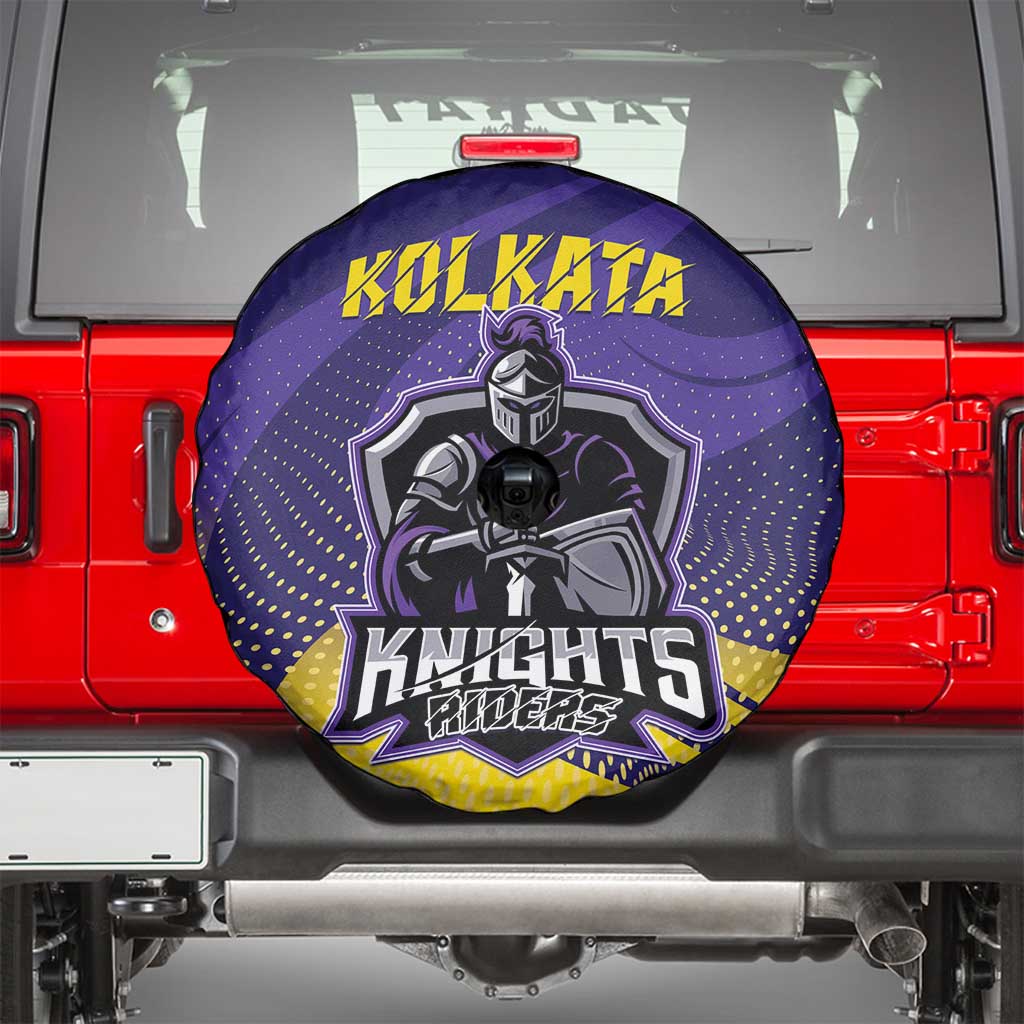 Kolkata 2025 Cricket Knight Riders Spare Tire Cover Korbo Lorbo Jeetbo
