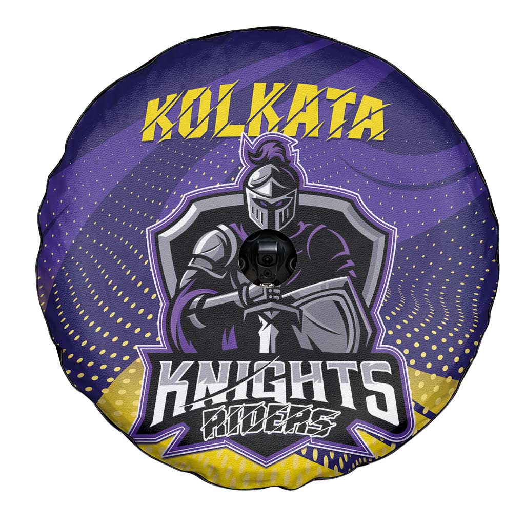 Kolkata 2025 Cricket Knight Riders Spare Tire Cover Korbo Lorbo Jeetbo