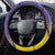 Kolkata 2025 Cricket Knight Riders Steering Wheel Cover Korbo Lorbo Jeetbo