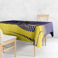 Kolkata 2025 Cricket Knight Riders Tablecloth Korbo Lorbo Jeetbo