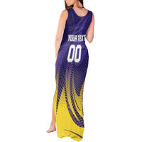 Custom Kolkata 2025 Cricket Knight Riders Tank Maxi Dress Korbo Lorbo Jeetbo
