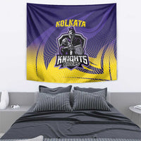 Kolkata 2025 Cricket Knight Riders Tapestry Korbo Lorbo Jeetbo