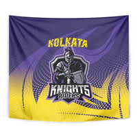 Kolkata 2025 Cricket Knight Riders Tapestry Korbo Lorbo Jeetbo