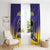 Kolkata 2025 Cricket Knight Riders Window Curtain Korbo Lorbo Jeetbo