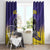 Kolkata 2025 Cricket Knight Riders Window Curtain Korbo Lorbo Jeetbo