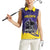 Custom Kolkata 2025 Cricket Knight Riders Women Sleeveless Polo Shirt Korbo Lorbo Jeetbo