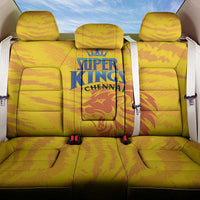 Chennai 2025 Cricket Super Kings Back Car Seat Cover Yellow Army Lions Champion