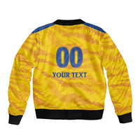 Custom Chennai 2025 Cricket Super Kings Bomber Jacket Yellow Army Lions Champion