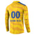 Custom Chennai 2025 Cricket Super Kings Button Sweatshirt Yellow Army Lions Champion