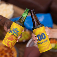 Custom Chennai 2025 Cricket Super Kings 4 in 1 Can Cooler Tumbler Yellow Army Lions Champion