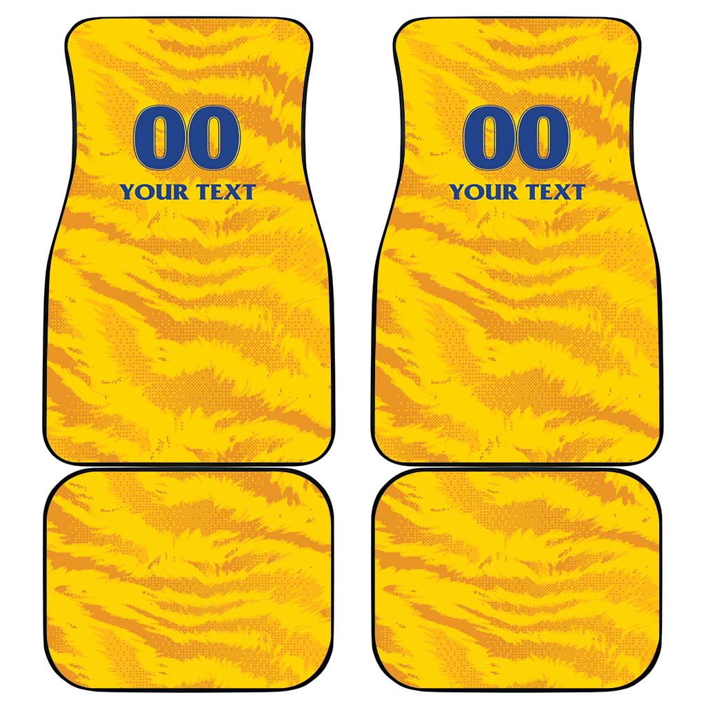 Chennai 2025 Cricket Super Kings Car Mats Yellow Army Lions Champion