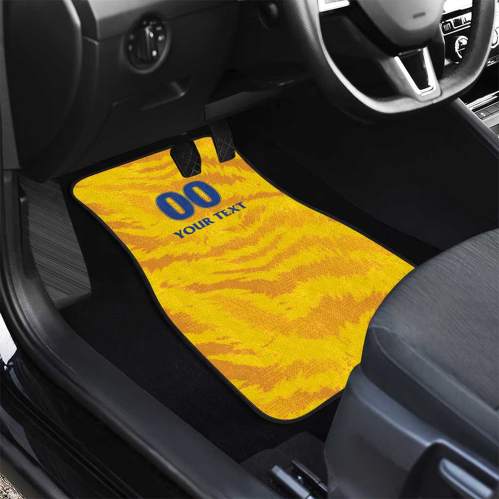 Chennai 2025 Cricket Super Kings Car Mats Yellow Army Lions Champion