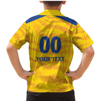 Custom Chennai 2025 Cricket Super Kings Family Matching Mermaid Dress and Hawaiian Shirt Yellow Army Lions Champion