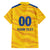 Custom Chennai 2025 Cricket Super Kings Family Matching Off The Shoulder Long Sleeve Dress and Hawaiian Shirt Yellow Army Lions Champion