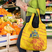 Chennai 2025 Cricket Super Kings Grocery Bag Yellow Army Lions Champion