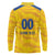 Custom Chennai 2025 Cricket Super Kings Long Sleeve Polo Shirt Yellow Army Lions Champion