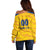 Custom Chennai 2025 Cricket Super Kings Off Shoulder Sweater Yellow Army Lions Champion