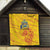 Chennai 2025 Cricket Super Kings Quilt Yellow Army Lions Champion