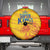 Chennai 2025 Cricket Super Kings Spare Tire Cover Yellow Army Lions Champion