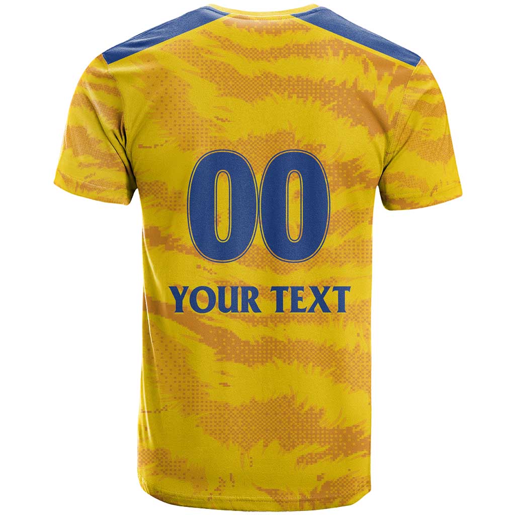 Custom Chennai 2025 Cricket Super Kings T Shirt Yellow Army Lions Champion