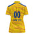 Custom Chennai 2025 Cricket Super Kings Women Polo Shirt Yellow Army Lions Champion