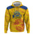 Custom Chennai 2025 Cricket Super Kings Zip Hoodie Yellow Army Lions Champion