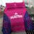 Rajasthan 2025 Cricket Royals Bedding Set Pink And Halla Bol