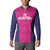 Custom Rajasthan 2025 Cricket Royals Button Sweatshirt Pink And Halla Bol