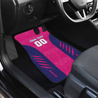 Rajasthan 2025 Cricket Royals Car Mats Pink And Halla Bol