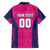 Custom Rajasthan 2025 Cricket Royals Family Matching Summer Maxi Dress and Hawaiian Shirt Pink And Halla Bol