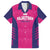 Custom Rajasthan 2025 Cricket Royals Hawaiian Shirt Pink And Halla Bol