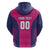Custom Rajasthan 2025 Cricket Royals Hoodie Pink And Halla Bol