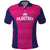 Custom Rajasthan 2025 Cricket Royals Polo Shirt Pink And Halla Bol